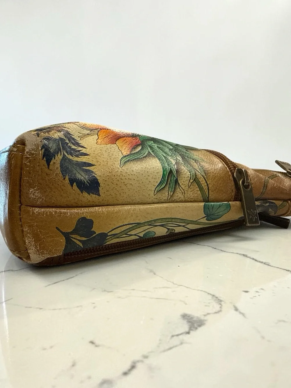 Anuschka brown crossbody